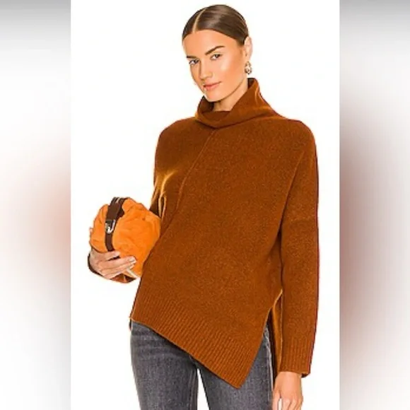 Copper turtleneck on sale